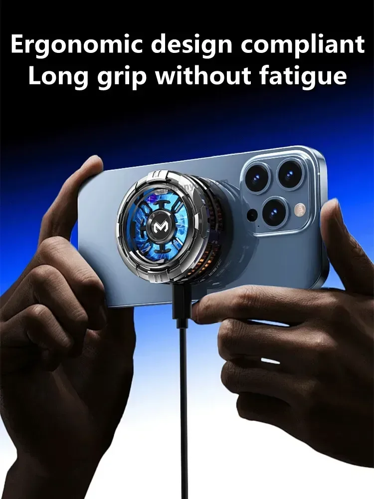 MEMO CX06 CX07 CX08 Frozen Mobile Phone PUBG Game Cooler Semiconductor Cooling Radiator Magnetic Back-clip 2 in 1 Cool Heat Sink
