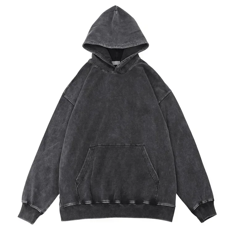 2024 Anime Hunter X Hunter Washed Hoodies Manga Printed Hoodies For Men Harajuku Pullover Contains Cotton Sweatshirts Clothing
