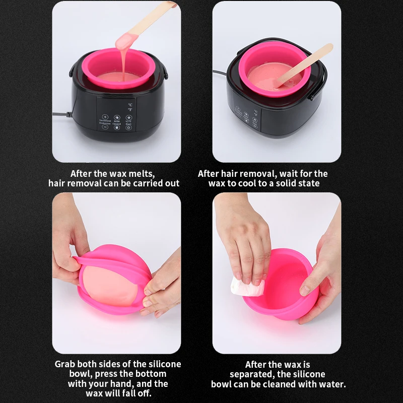 Professional Smart Wax Heater Wax Warmer Hair Removal Machine SPA Hands Feet Epilator Depilatory Paraffin Waxing Machine