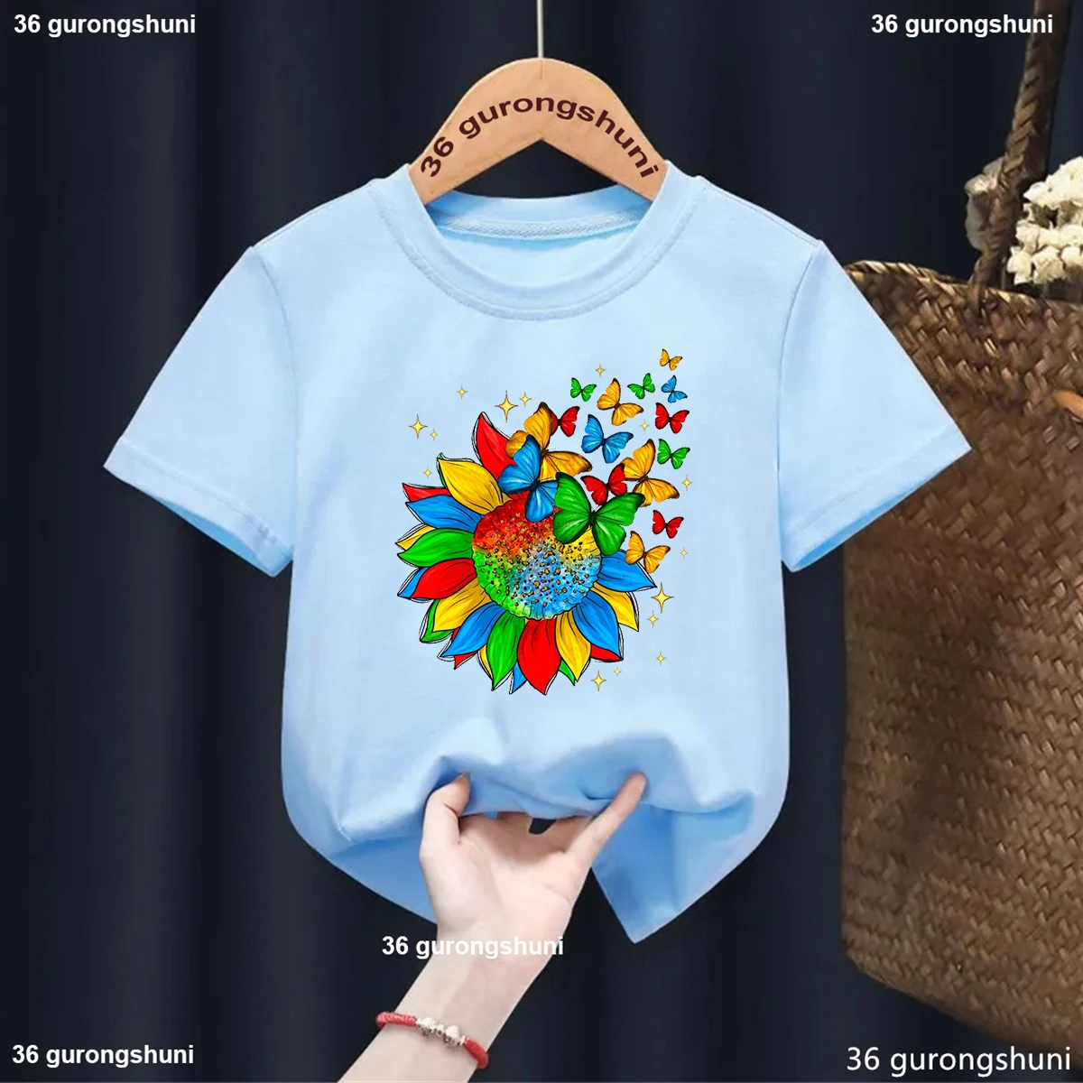 Autism Boys T Shirt Short Sleeves Tops Girls Baby Children Clothing Summer Tshirt Car Printing Autism Kids Tee Toddler Clothes