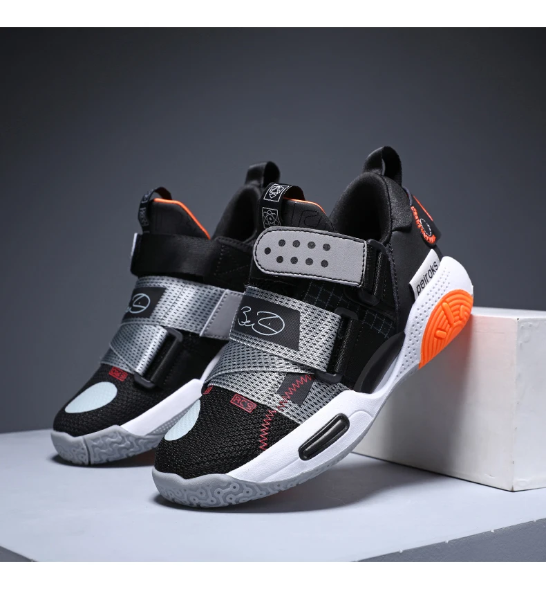 2024 New Children's Basketball Shoes For Boys Girls Non-slip Kids Sport Shoes Lightweight Outdoor Sneakers Trainers Footwear