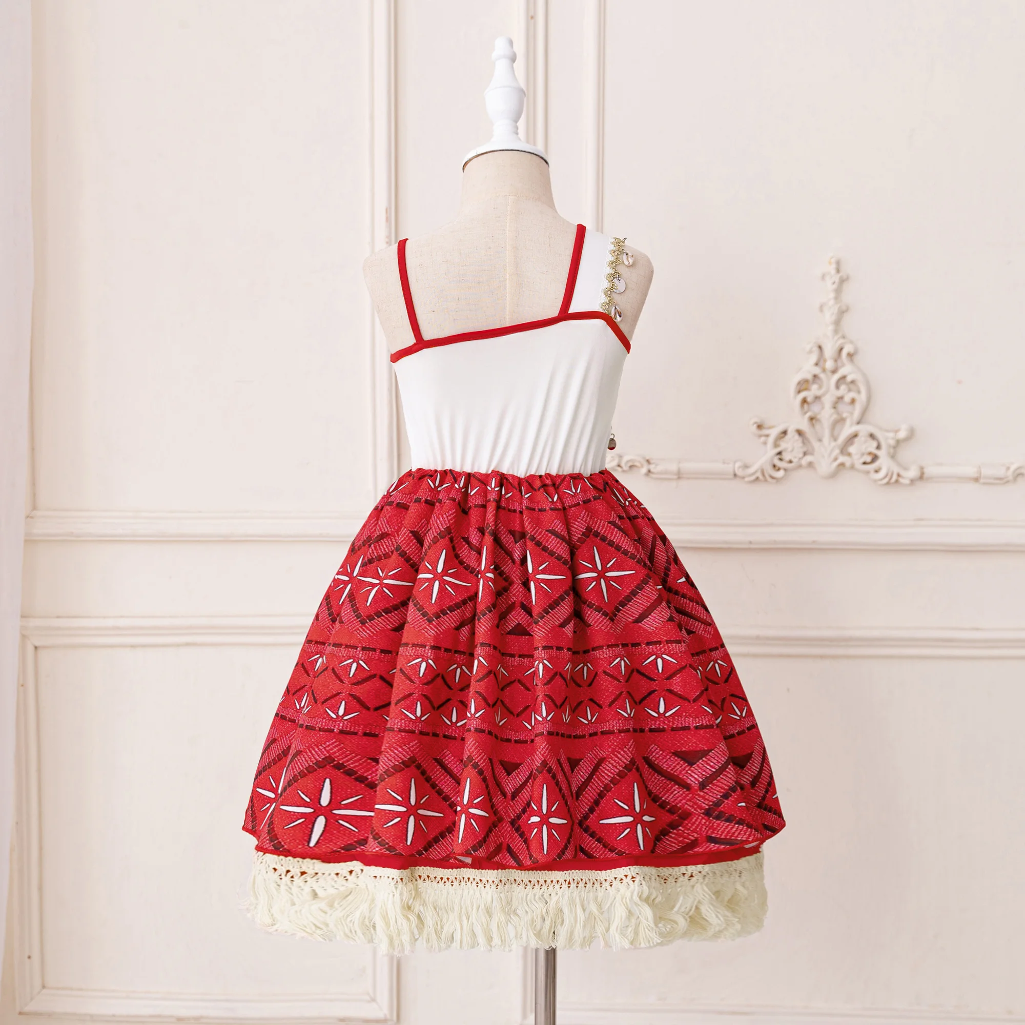 Moana Vaiana Girls Dress Cosplay Costume Fantasy Carnival Moanas Casual Party Birthday Dresses Kids Clothing Christmas Costumes