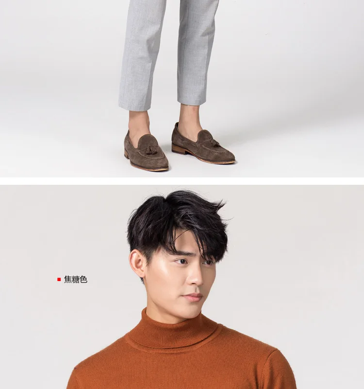 Cashmere Turtleneck Men Sweater Clothes for 2024 Autumn Winter Jersey Hombre Pull Homme Hiver Pullover Men High Neck Sweaters