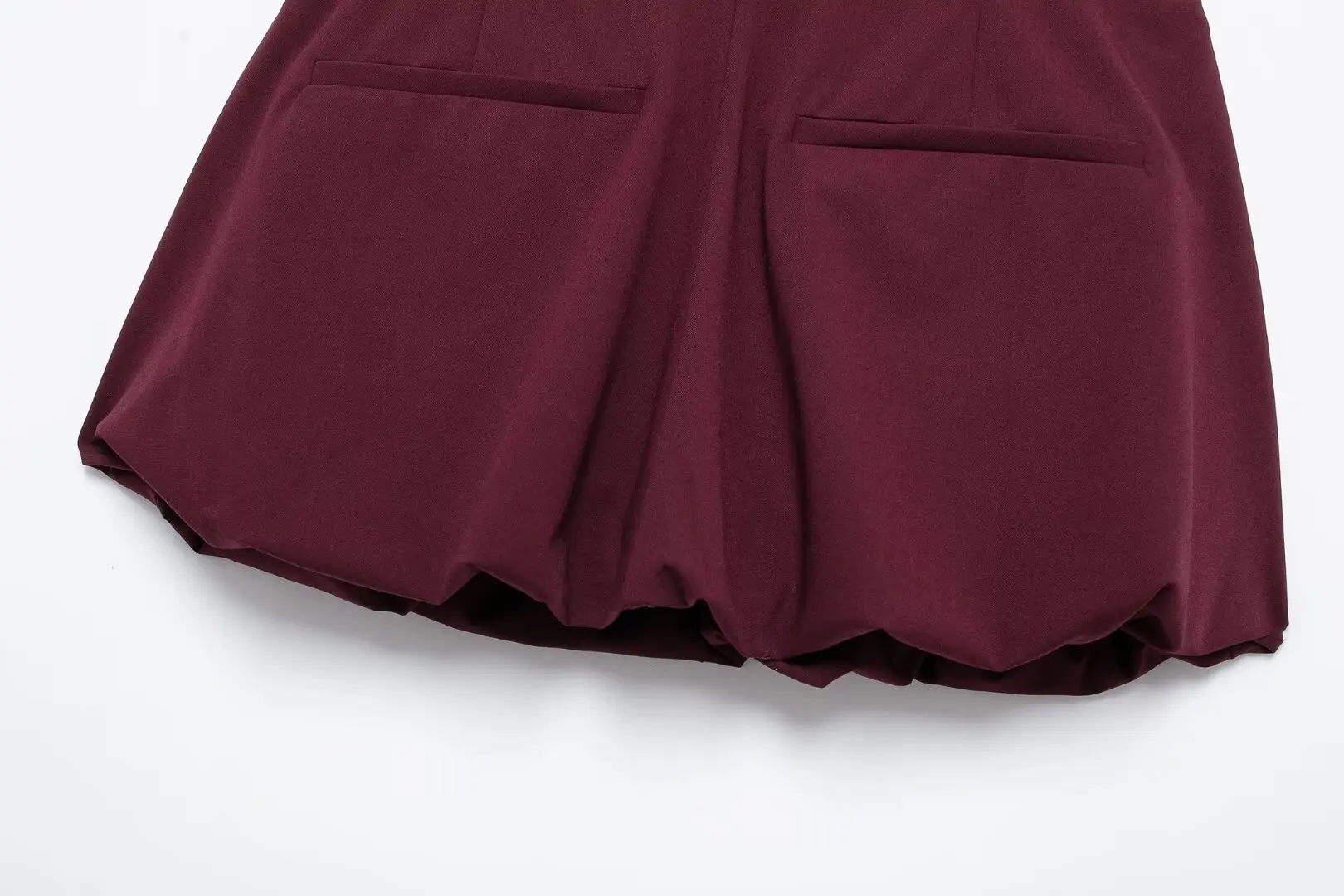 MUJER 2025 Balloon Mini Skirt Women Pleated Mid Waist Skirts for Women Autumn Short Women's Skirts Streetwear Draped Woman Skirt