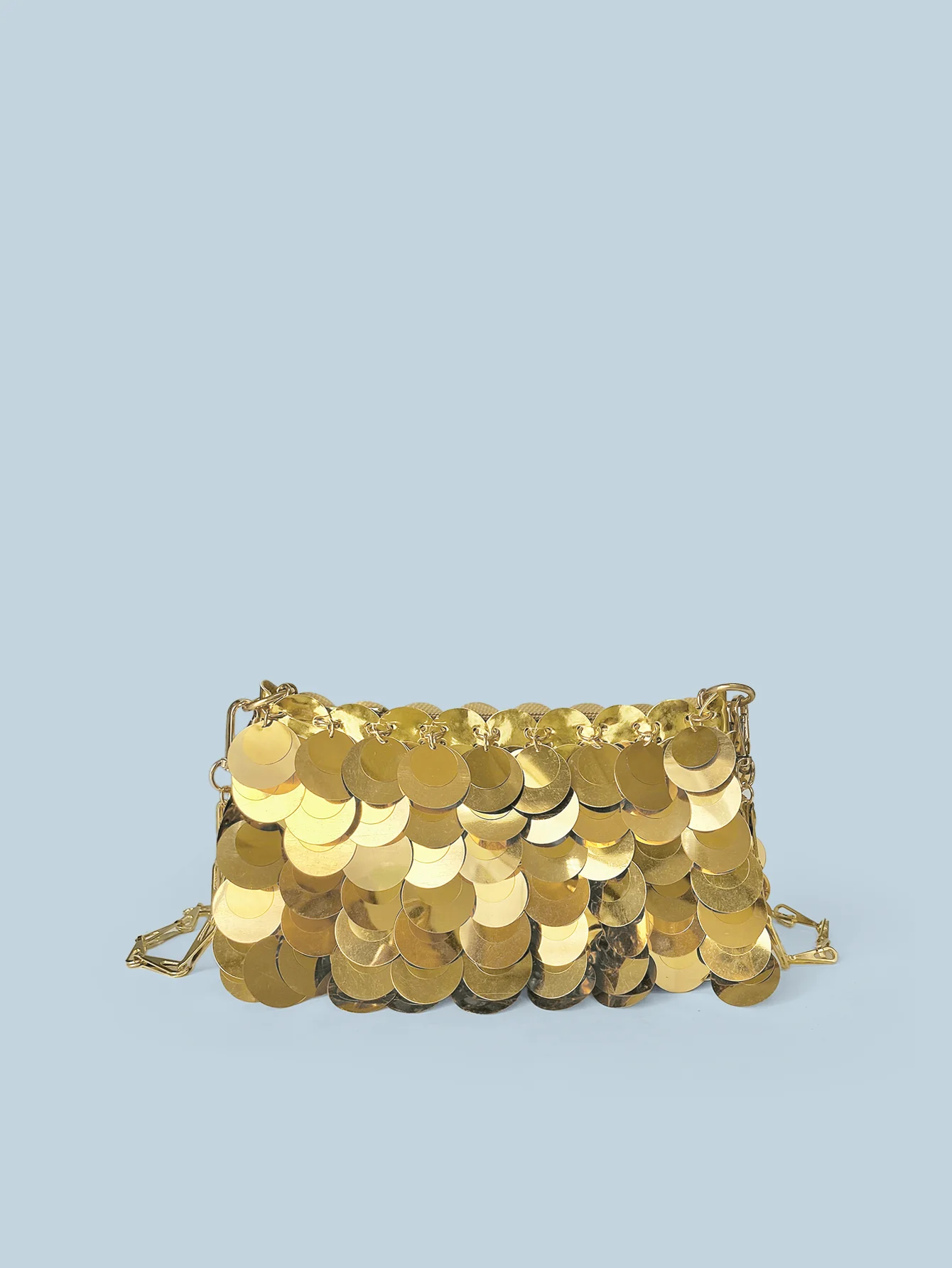 Small niche design bag for women 2024 new summer versatile shoulder crossbody bag handmade sequin high-end chain small square ba