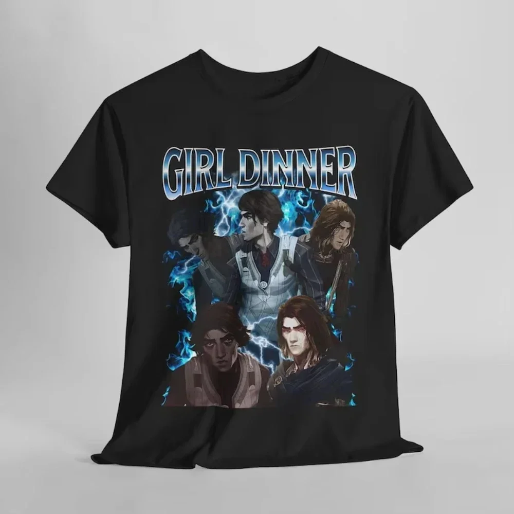 VIKTOR Arcane Anime T-Shirt Janpan Anime Print Men Women T Shirts Harajuku Tee Shirt for Male Short Sleeve Top Clothing