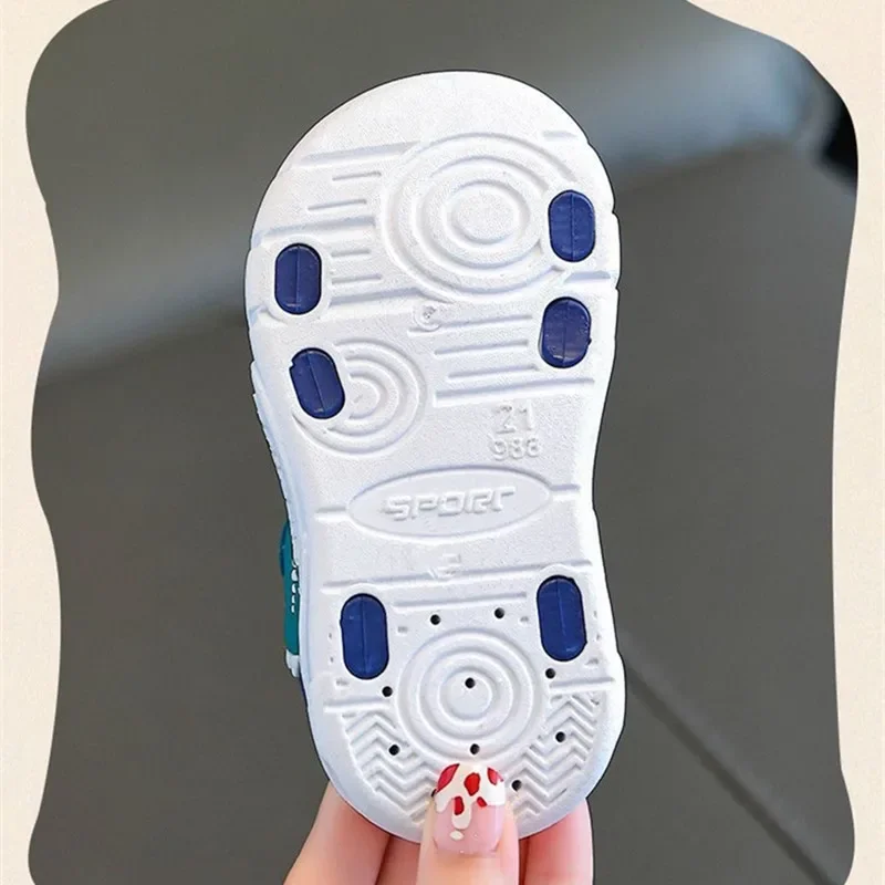 Children's Summer Boys Cute Cartoon Girls Sandals Baby Kids Shoes Girls Beach Shoes Sports Soft Non-slip Casual Toddler Sandals