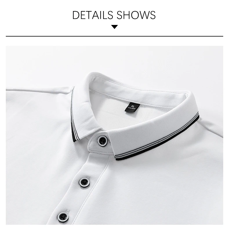 Oversized Men 7XL Polo Shirt 8XL 2026 Summer 95% Cotton Breathable Short Sleeve Collar Business Shirt Golf Man Top Clothes