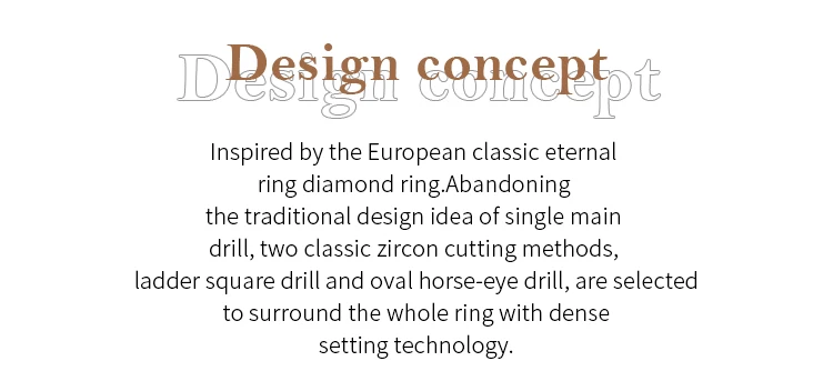 La.Muses Stainless Steel Delicate Bling Geometry Cubic Zirconia Fashion Shiny Ring for Women High Quality Premium Jewelry Gift