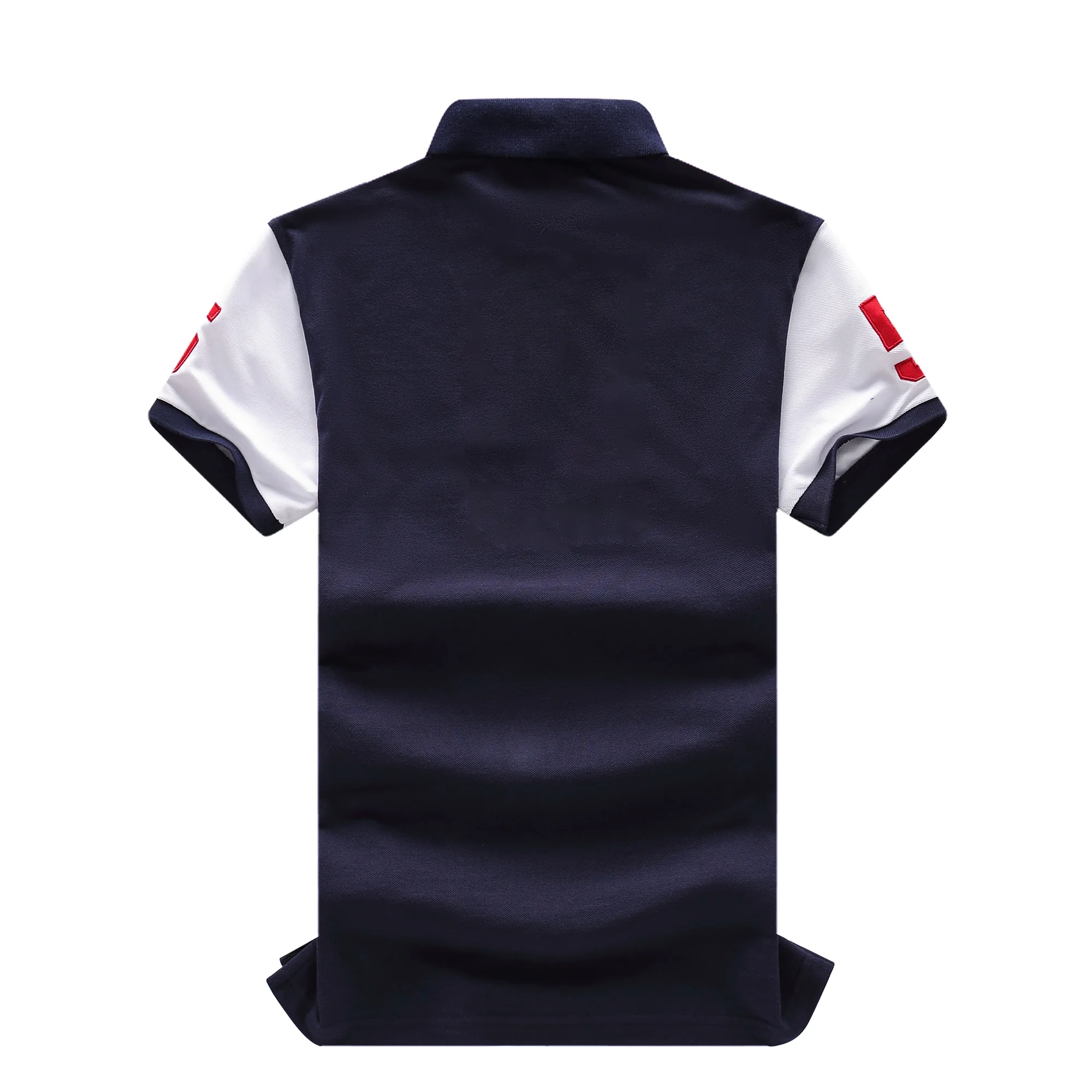 Men's Polo Shirt Tokyo Japan Royal Short Sleeve Leisure Sports Party Cotton Embroidered Luxury Contrast Color Original Design