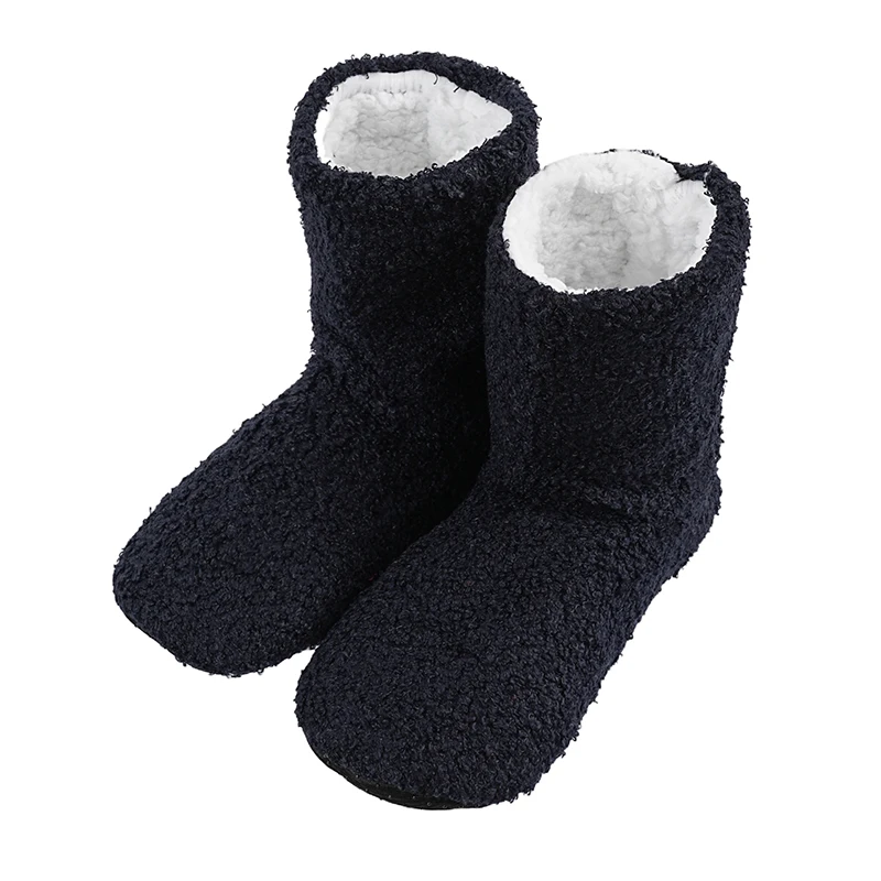 Mntrerm Winter Warmth Postpartum indoor Slippers for Women Indoor Floor Quiet Idea Cloth Soft Cotton Boots for Couples