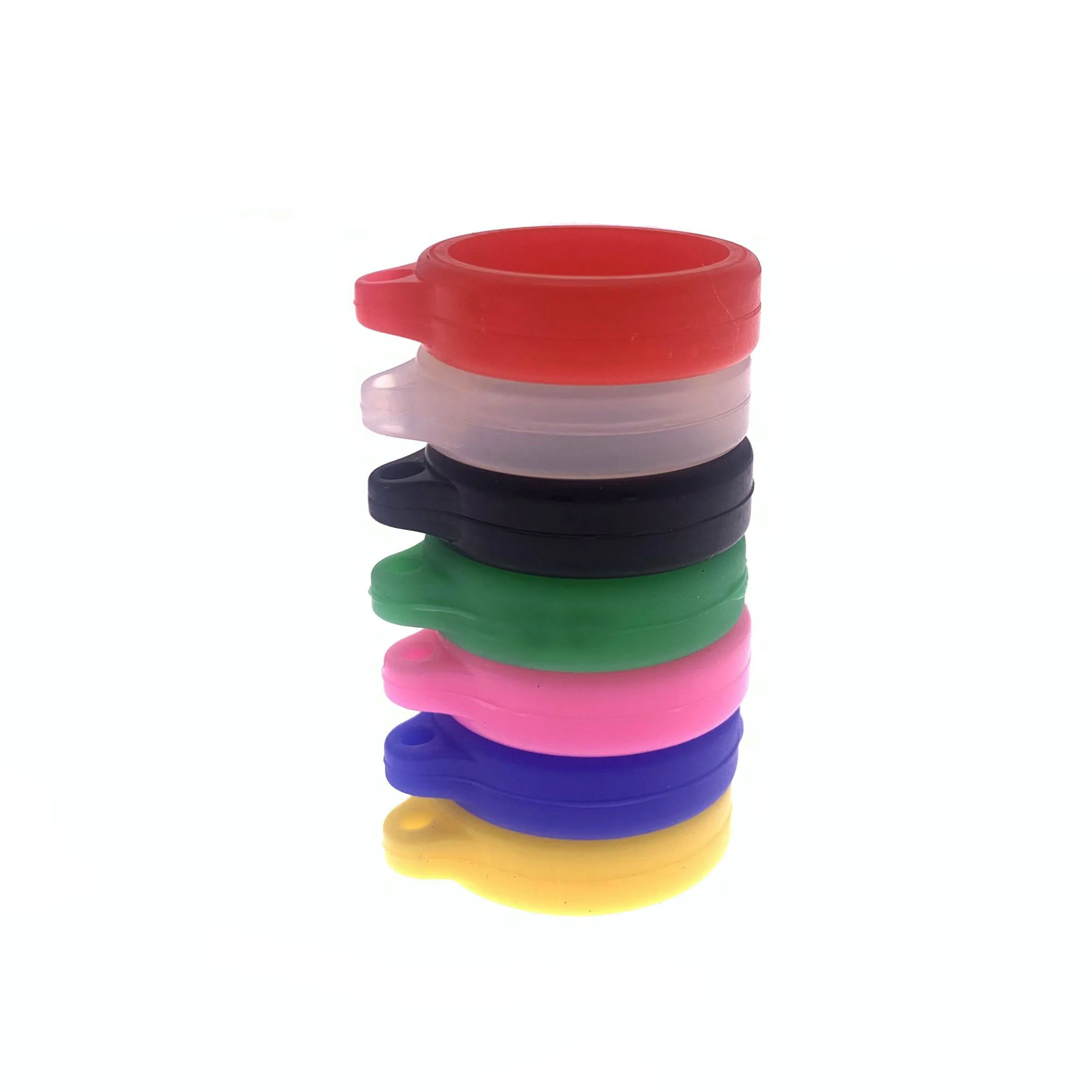Rubber Ring Rope Pen Lanyard Holder Soft Hoop Anti-Lost Necklace Lanyards Ring Protect Small Household Appliance Accessories