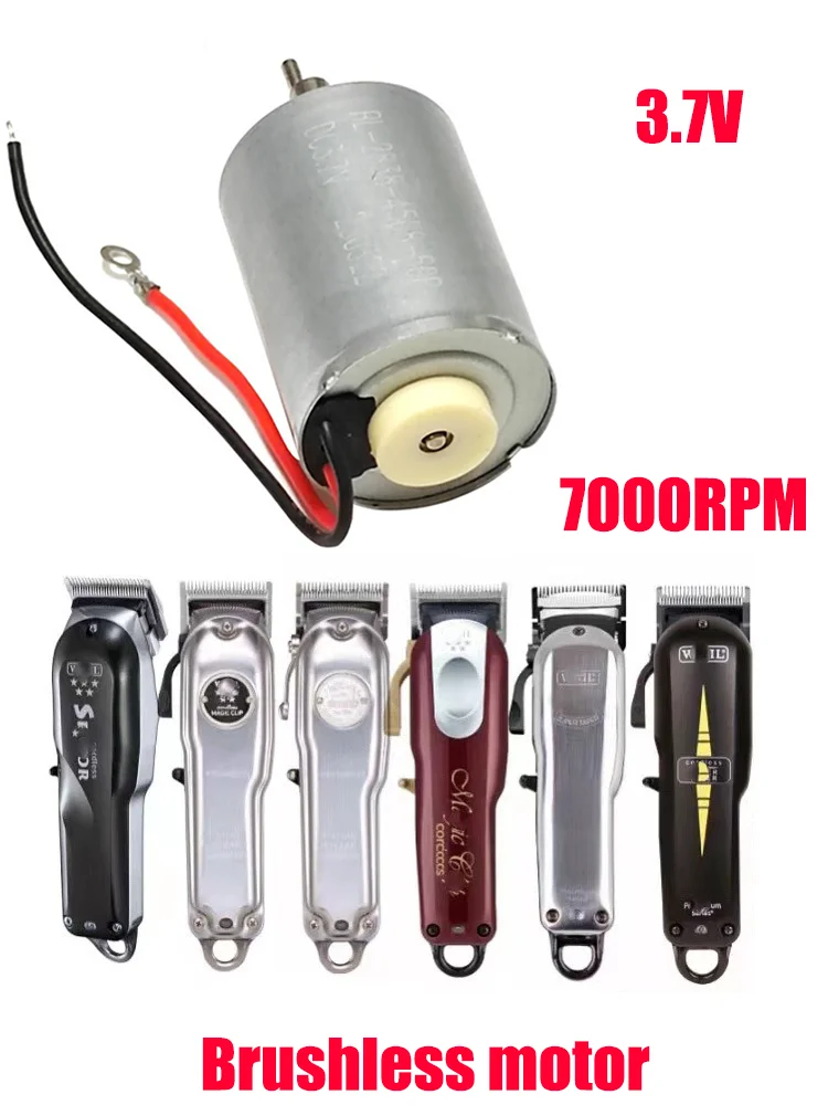 3.7V 8000RPM Brushless Powerful Motor for Men's Professional Hair Clipper Wahl 8148/8591/8504/1919/8509 Trimmer Accessories