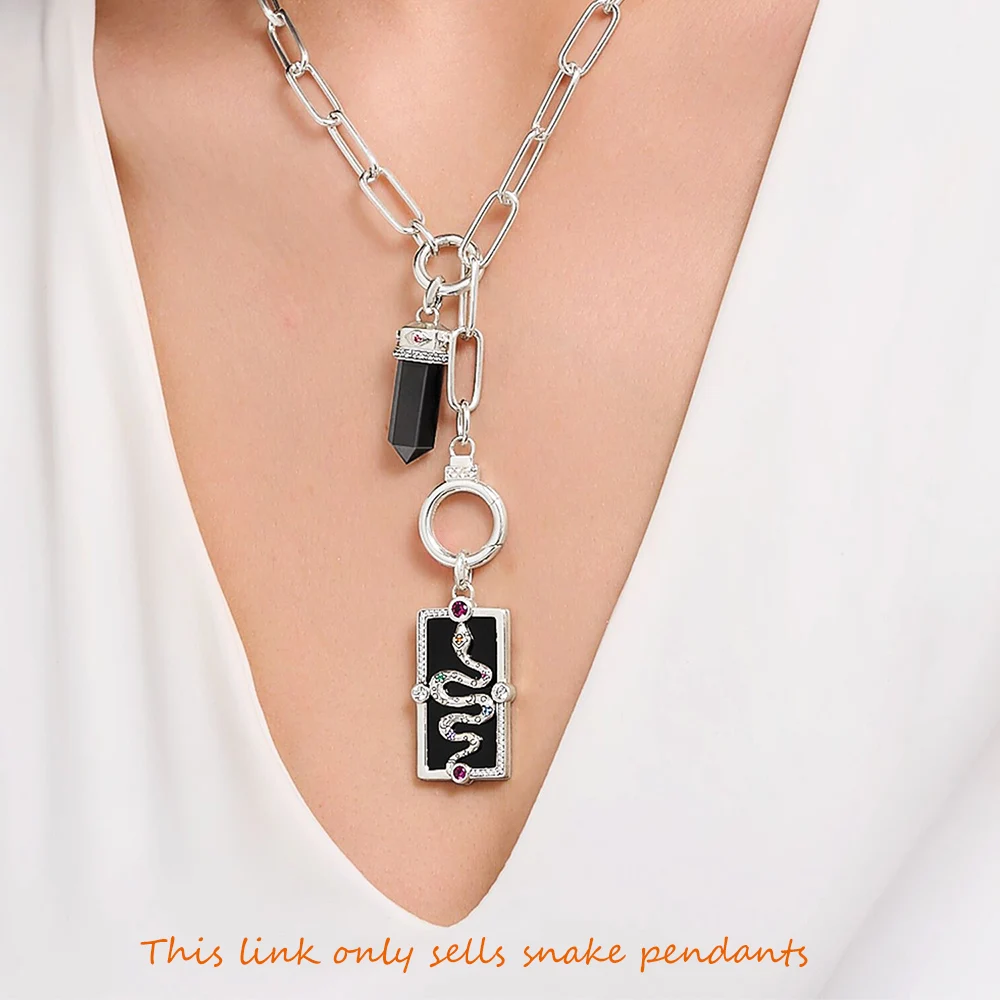 Snake Star Talismans Pendant Brand New Fine Jewelry Accessories 925 Sterling Silver Bohemia Gift For Woman