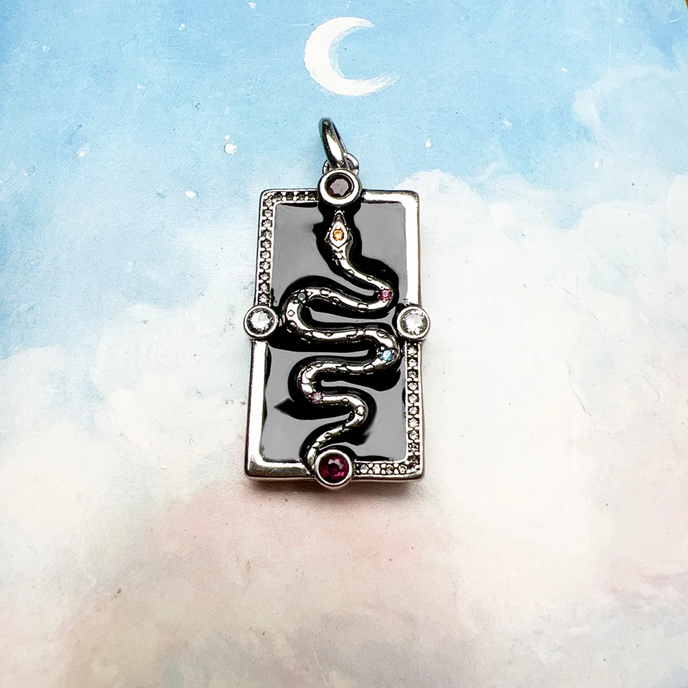 Snake Star Talismans Pendant Brand New Fine Jewelry Accessories 925 Sterling Silver Bohemia Gift For Woman