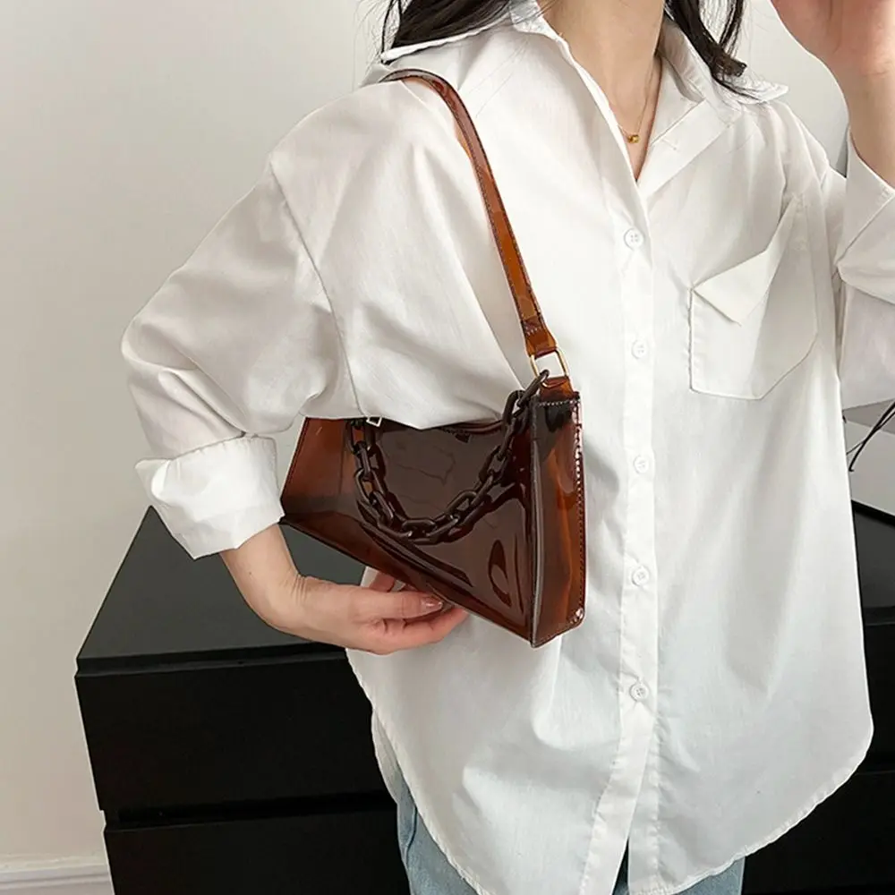 Casual Purse Summer Jelly Bags Handbags Underarm Bags Shoulder Bag