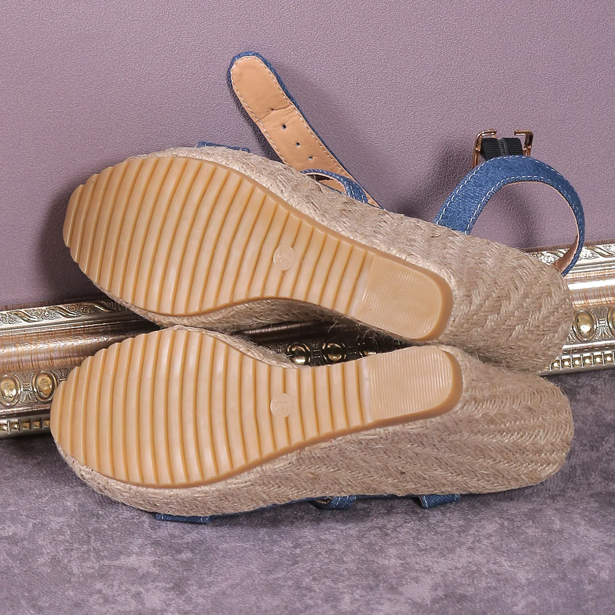 Espadrilles Wedges Woman Sandals Summer New in Ladies Comfort Casual Shoes Party Sandals Footwear Zapatillas Mujer Verano