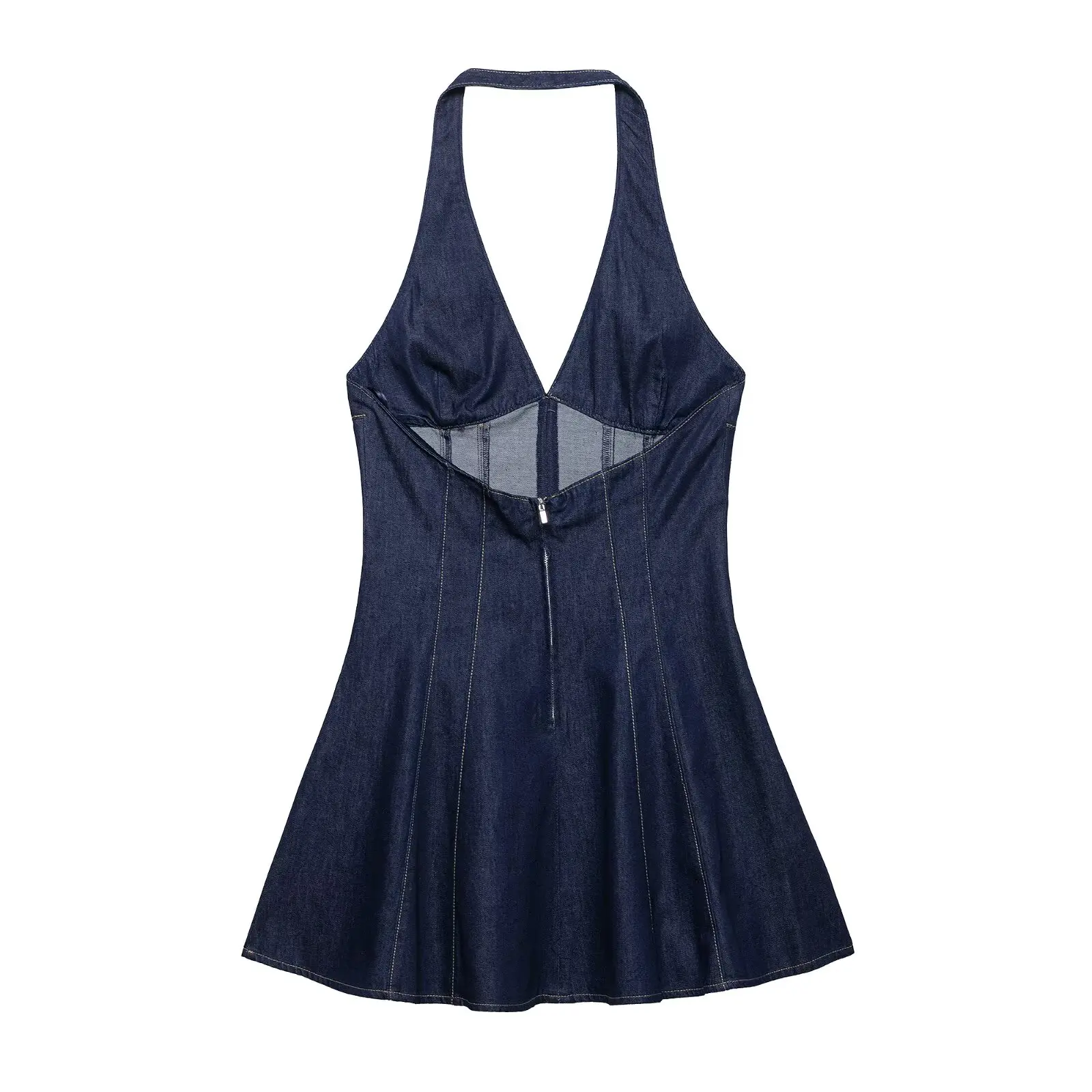 Nlzgmsj 2025 Summer Women's Denim Dresses Sleeveless Mini Dress Party Dresses Fashion Streetwear Dress ﻿