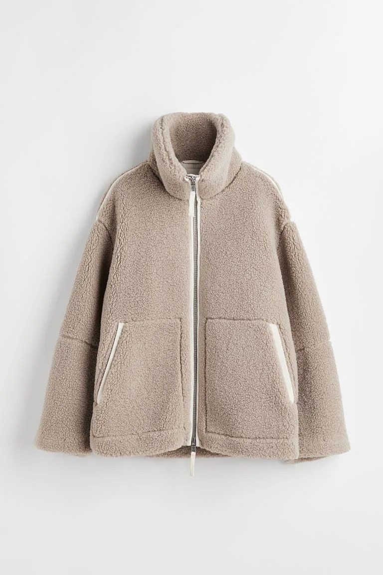Women's Loose Warm Fleece Coat Winter Warm Thicken Jacket Two-Sided Wear Double-Sided Velvet Fleece Coats Polar Fleece Jackets