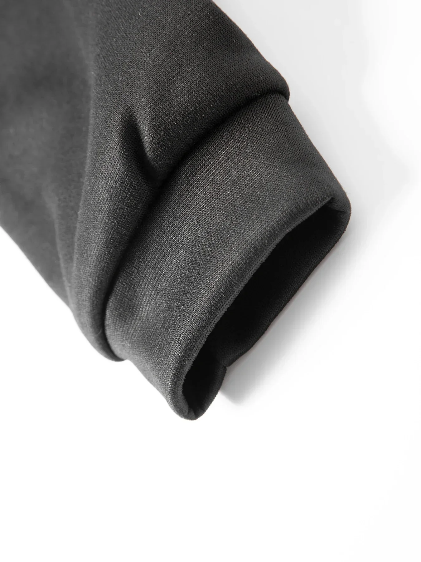Spring Autumn Fashion High Neck Half Zipper Long Sleeve Sweatshirts Men's Casual Knitted Pullovers Daily Warm Coats