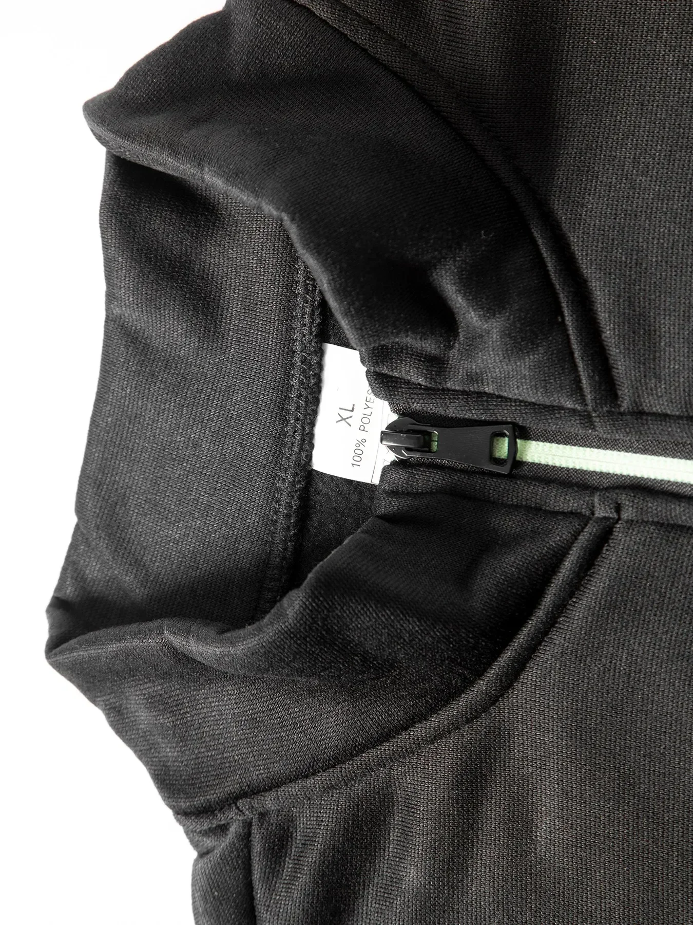 Spring Autumn Fashion High Neck Half Zipper Long Sleeve Sweatshirts Men's Casual Knitted Pullovers Daily Warm Coats
