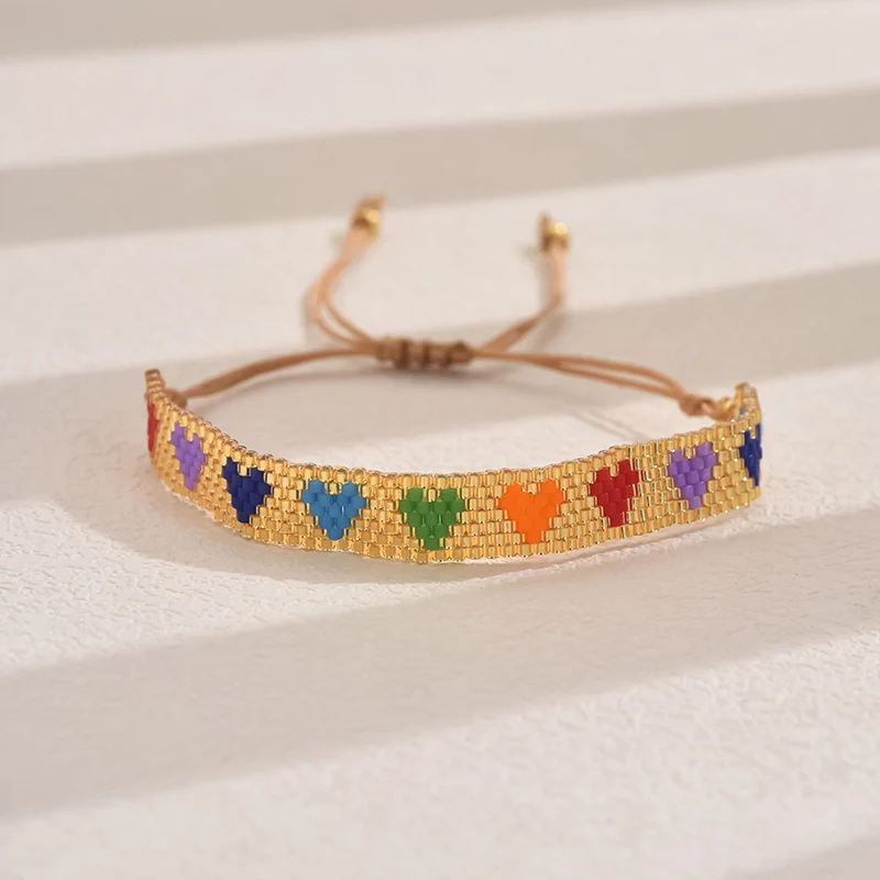 ZHONGVI New Colorful MIYUKI Beads Bracelets For Women on Hand Luxury Wholesale Bangle Party Gift Handwork Jewelry