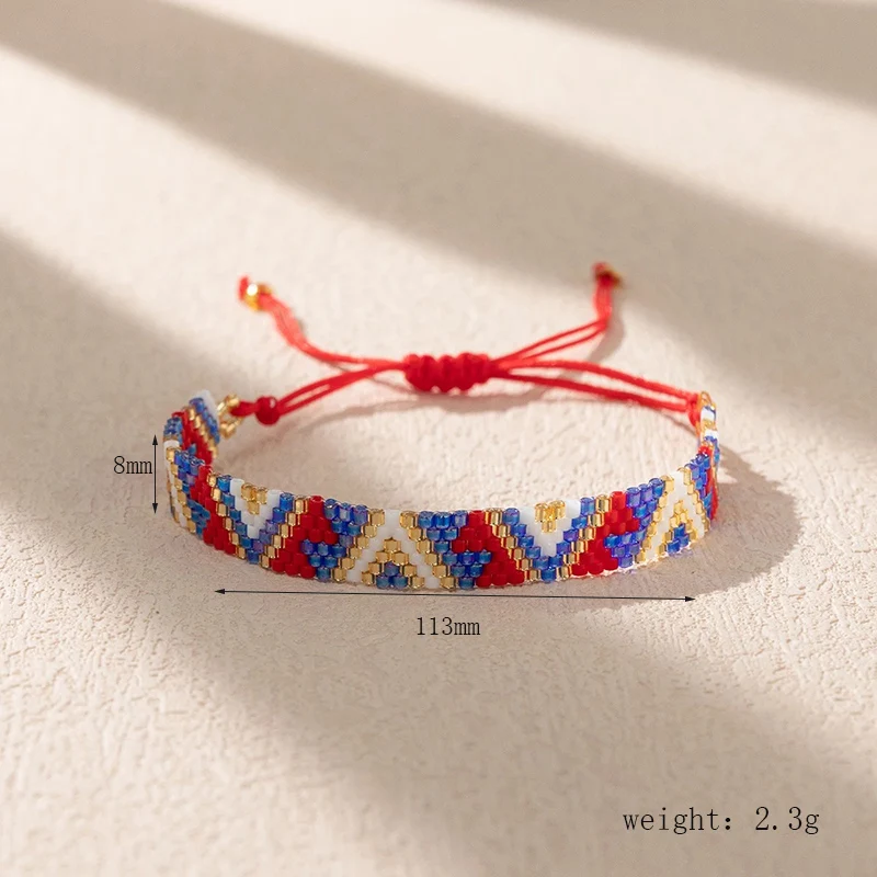 ZHONGVI New Colorful MIYUKI Beads Bracelets For Women on Hand Luxury Wholesale Bangle Party Gift Handwork Jewelry