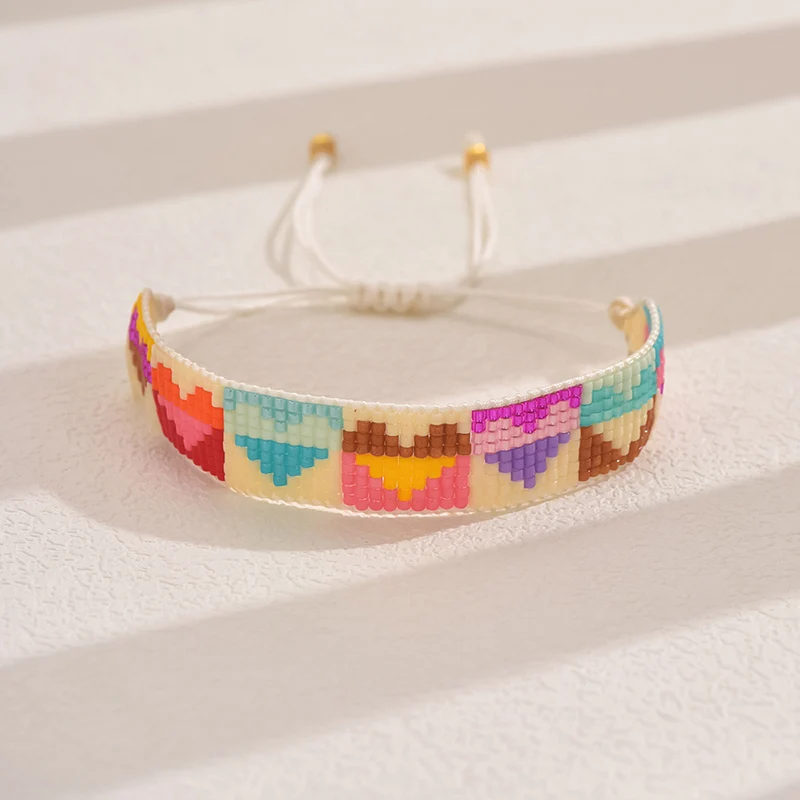 ZHONGVI New Colorful MIYUKI Beads Bracelets For Women on Hand Luxury Wholesale Bangle Party Gift Handwork Jewelry