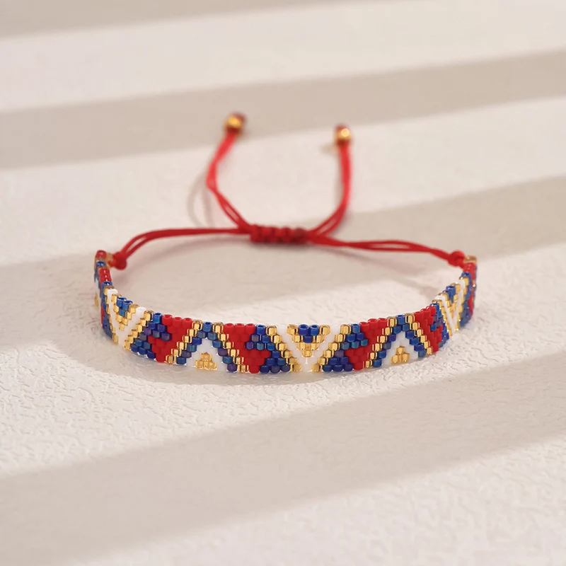 ZHONGVI New Colorful MIYUKI Beads Bracelets For Women on Hand Luxury Wholesale Bangle Party Gift Handwork Jewelry
