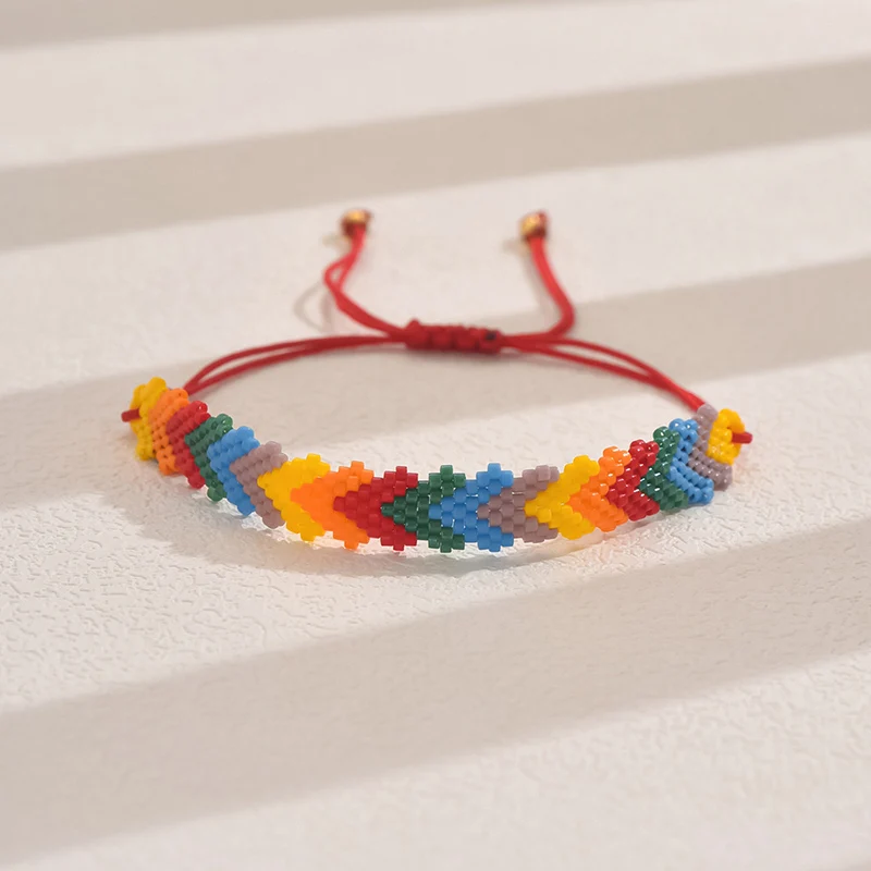 ZHONGVI New Colorful MIYUKI Beads Bracelets For Women on Hand Luxury Wholesale Bangle Party Gift Handwork Jewelry