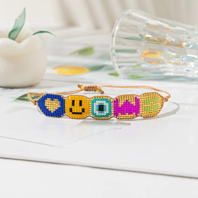ZHONGVI New Colorful MIYUKI Beads Bracelets For Women on Hand Luxury Wholesale Bangle Party Gift Handwork Jewelry