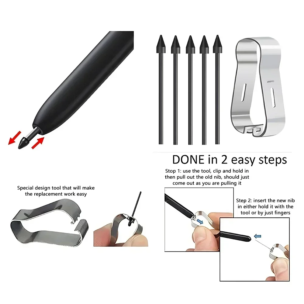 New Stylus For Samsung Galaxy S24 Ultra SM-S928 Touch Screen Stylus S Pen Pencil With Bluetooth function support air command