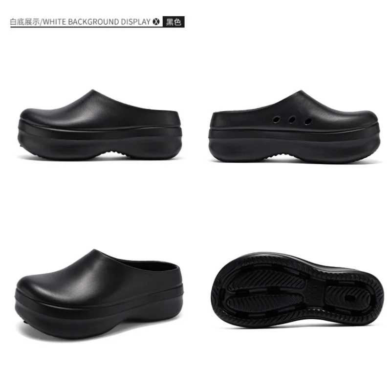 Fashion EVA Men Casual Shoes Thick Soles Sandals WaterProof Anti Slip Work Shoes Women Comfort Nurse Shoes Couple Garden Clogs
