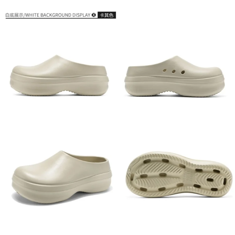 Fashion EVA Men Casual Shoes Thick Soles Sandals WaterProof Anti Slip Work Shoes Women Comfort Nurse Shoes Couple Garden Clogs