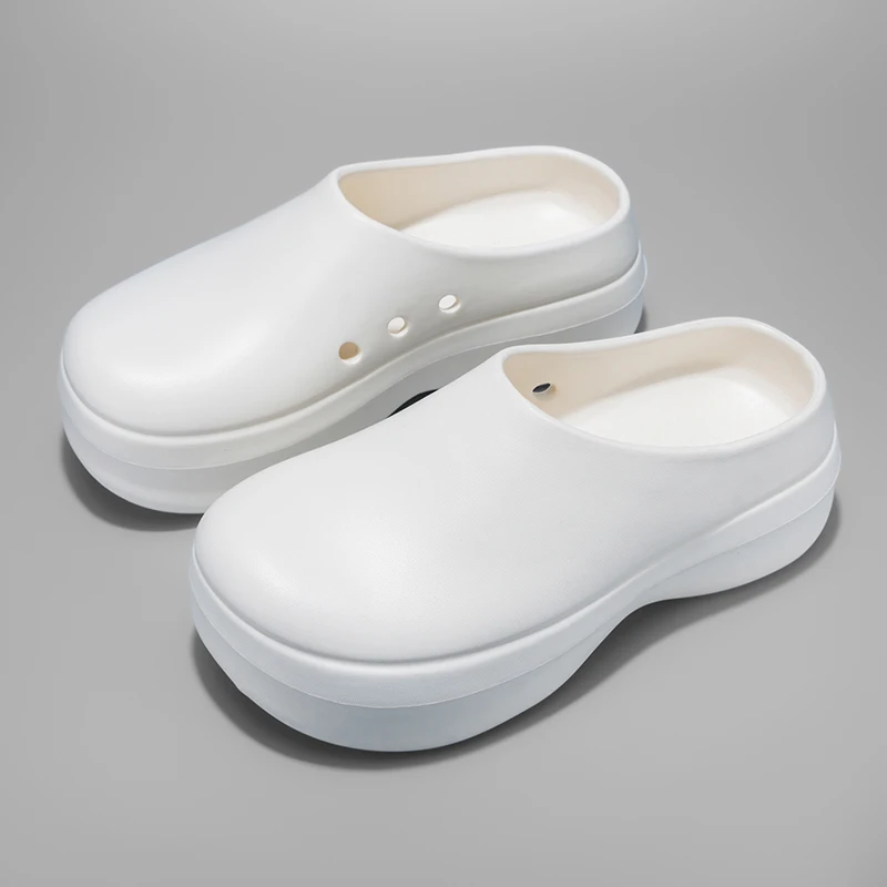 Fashion EVA Men Casual Shoes Thick Soles Sandals WaterProof Anti Slip Work Shoes Women Comfort Nurse Shoes Couple Garden Clogs