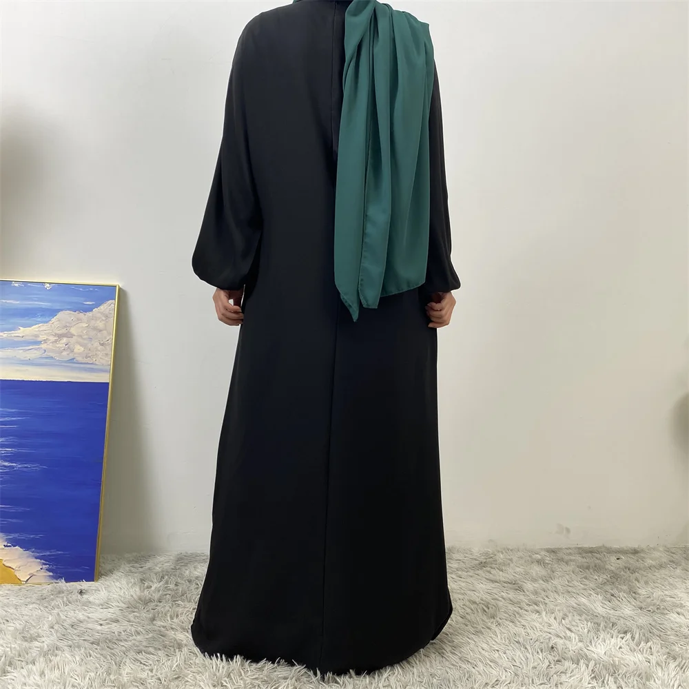 Middle East Dubai Fashion Muslim Breastfeeding Muslim Long-Sleeved Slim-Fit Dress Islamic Popular Women's Wear