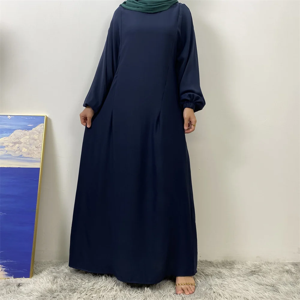 Middle East Dubai Fashion Muslim Breastfeeding Muslim Long-Sleeved Slim-Fit Dress Islamic Popular Women's Wear