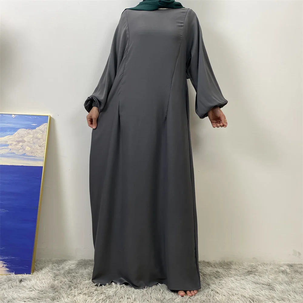 Middle East Dubai Fashion Muslim Breastfeeding Muslim Long-Sleeved Slim-Fit Dress Islamic Popular Women's Wear