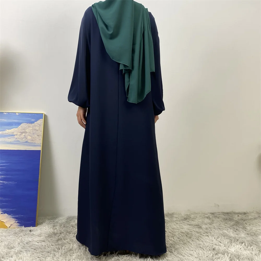 Middle East Dubai Fashion Muslim Breastfeeding Muslim Long-Sleeved Slim-Fit Dress Islamic Popular Women's Wear