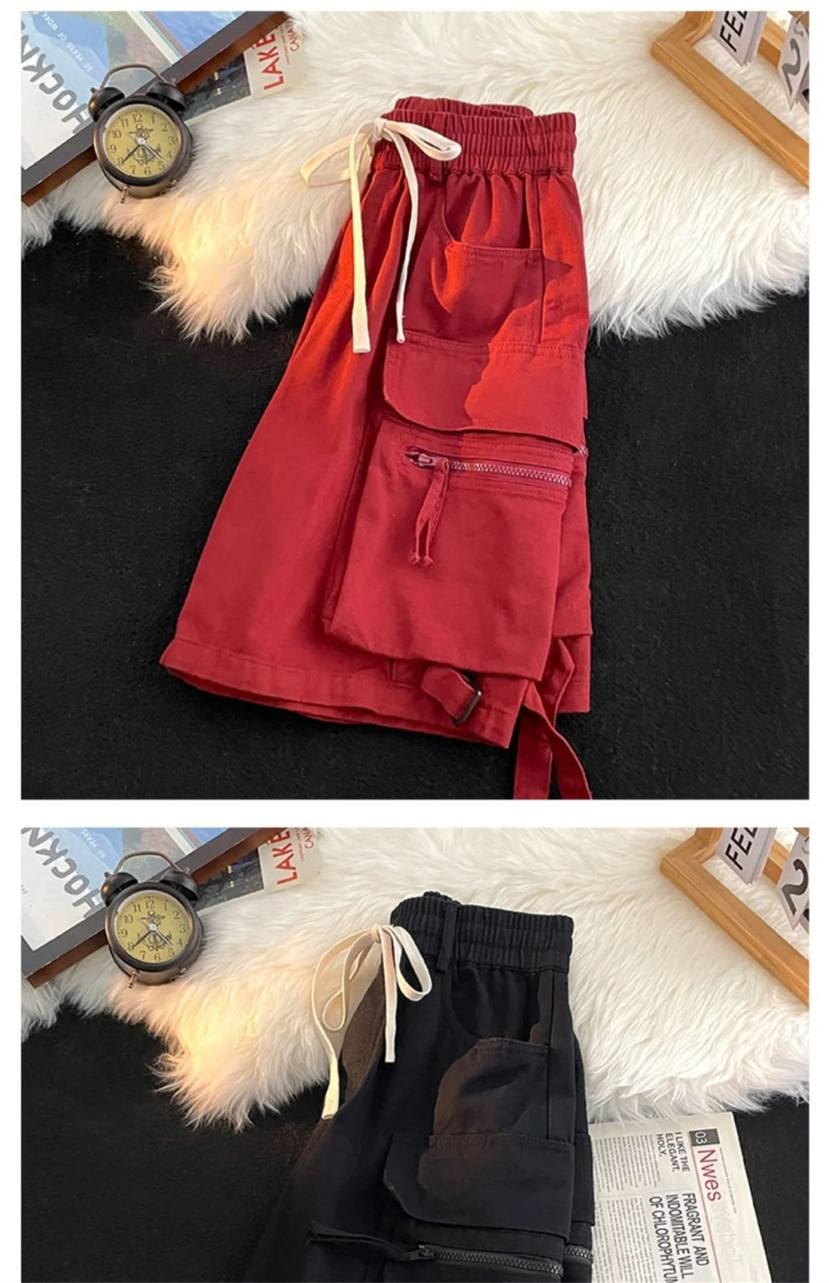 Summer Gym Quick-drying Shorts Casual Fitness Streetwear Men's Jogging Short Pants Men Multi-pocket Sport Casual Hip Cargo Short