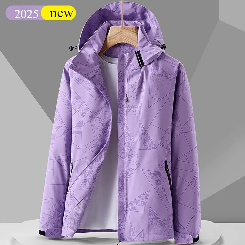 Mens Korean Fashion Waterproof Jackets for Women Sports Reflective Sun Protection Clothing Outdoor Hunting Trekking Windbreakers