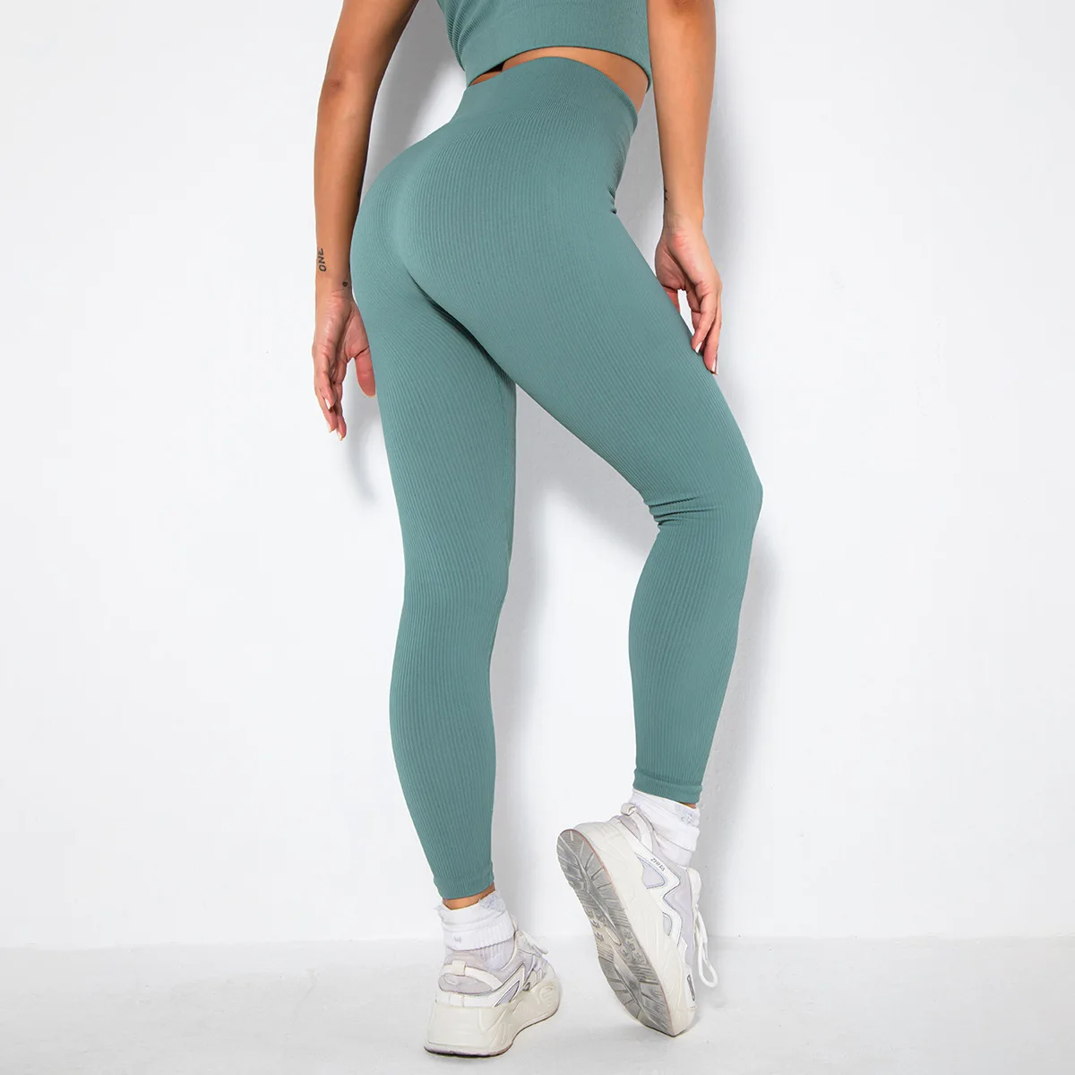 Fashion Women Seamless Fitness Yoga Pants High Waist Sport Legging Girl Super Stretchy Gym Workout Tights Running Pants