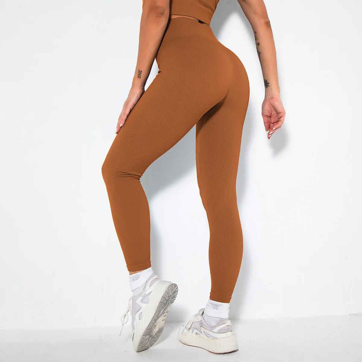 Fashion Women Seamless Fitness Yoga Pants High Waist Sport Legging Girl Super Stretchy Gym Workout Tights Running Pants