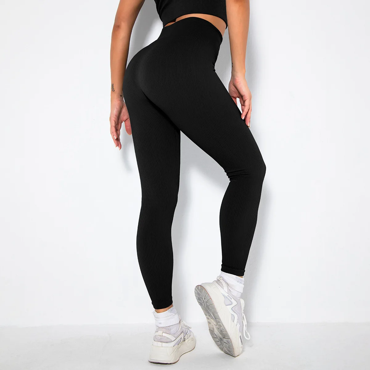 Fashion Women Seamless Fitness Yoga Pants High Waist Sport Legging Girl Super Stretchy Gym Workout Tights Running Pants