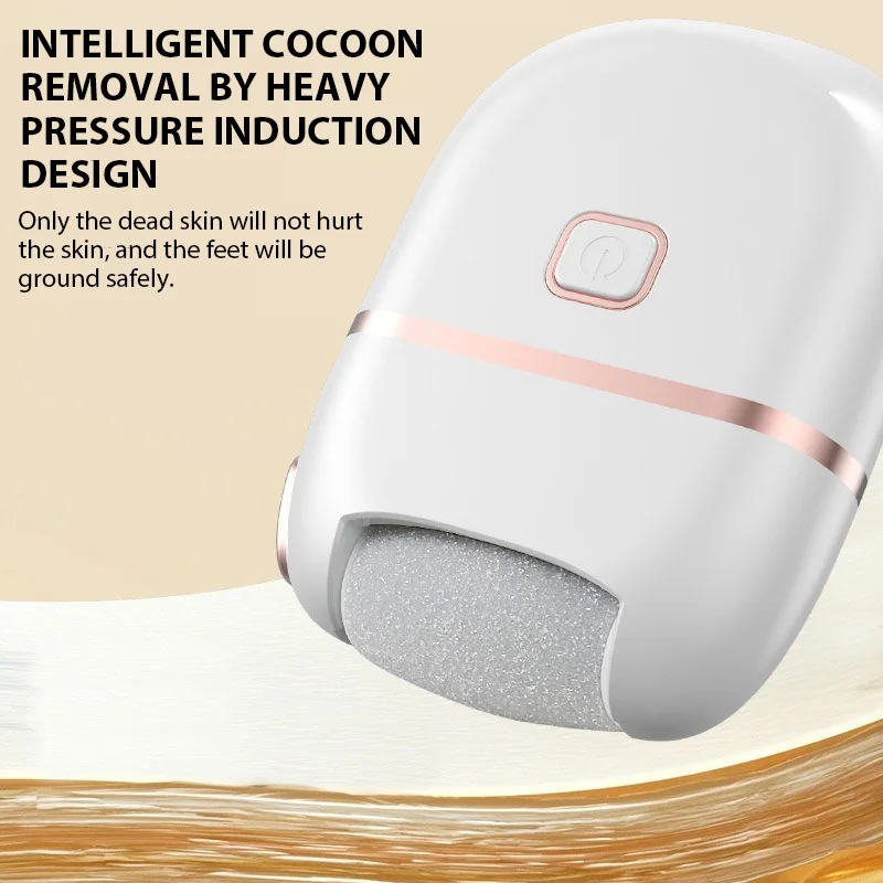 Rechargeable Electric Foot Grinder Dead Skin Remover Calluses Feet Scrubber Electric Foot File Dry Dead Cracked Foot Care Repair