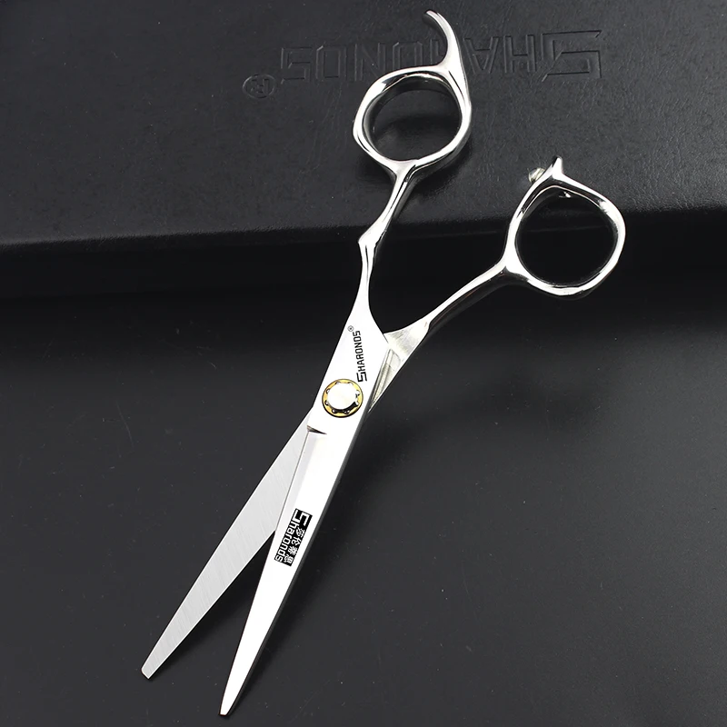 6 Inch Barber Specificlied Shears Professional Hairdressing Scissors Hairdresser Clippers Set Flat Thinning Hair Cutting Tools