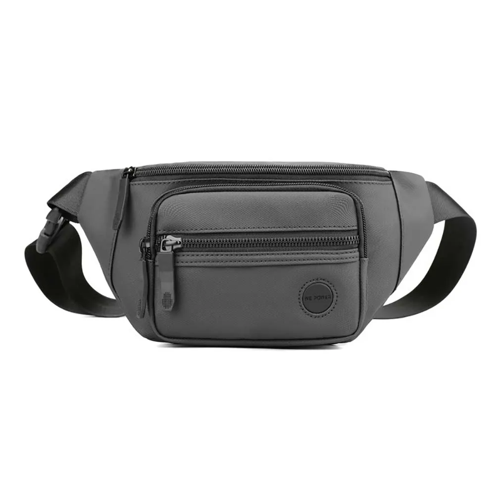 Men Waist Belt Bag Fanny Pack Multi-pocket Motorcycle Rider Outdoor Sports Climb Casual Nylon Male Sling Chest Bum Hip Bags