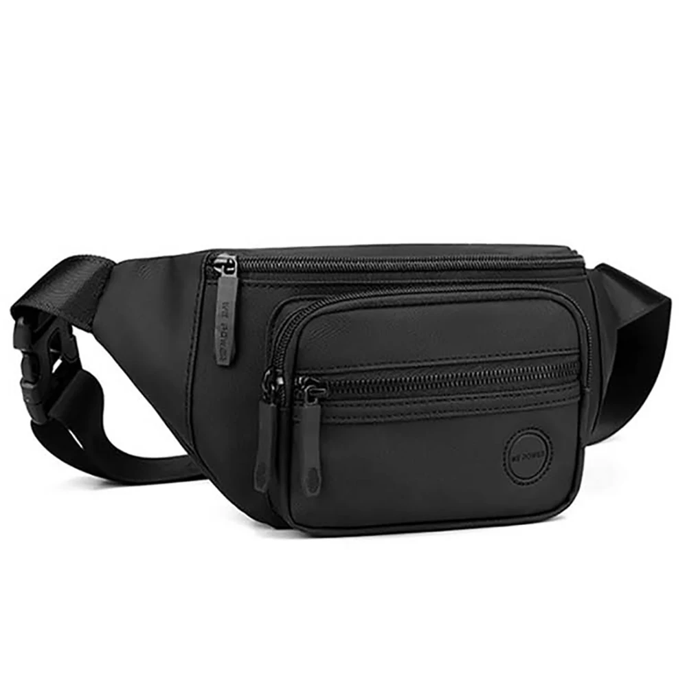 Men Waist Belt Bag Fanny Pack Multi-pocket Motorcycle Rider Outdoor Sports Climb Casual Nylon Male Sling Chest Bum Hip Bags