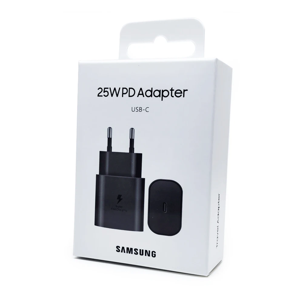 For Samsung 25W Super Fast Charger Galaxy S24FE S24Ultra S23 S22 FLip Fold 2 3 4 5 6 A06 A16 A15 A35 A55 Adapter Quick Charging