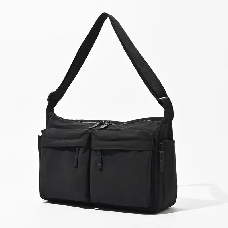 Solid Color Nylon Women's Travel Messenger Bags Casual Sport Ladies Shoulder Bag Large Capacity Female Pocket Handbags Purse